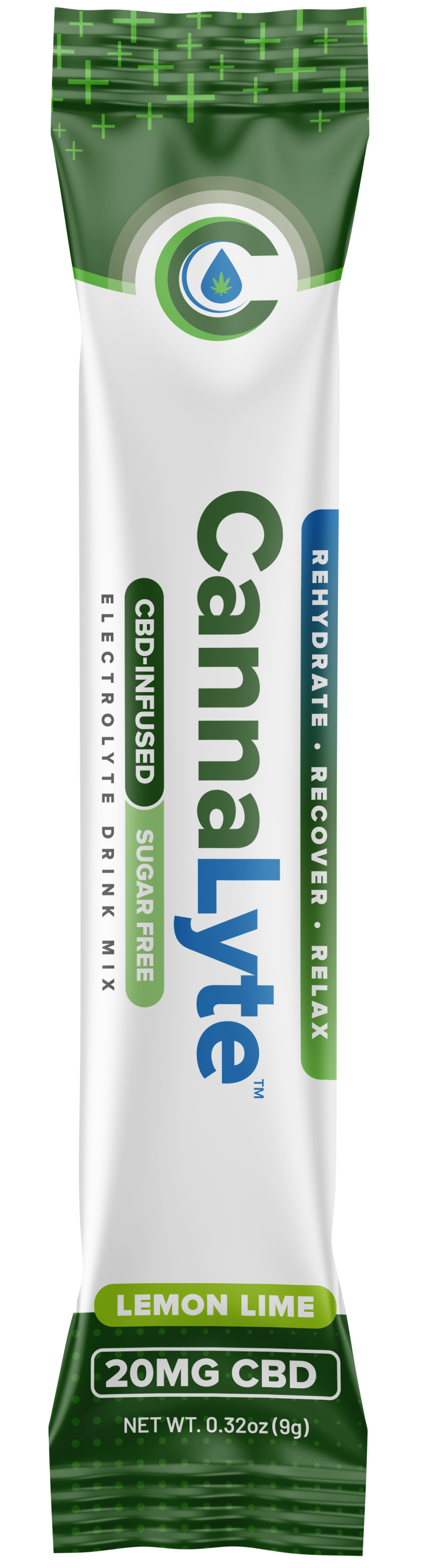 Lemon Lime CBD Infused Electrolyte Powder (10ct)